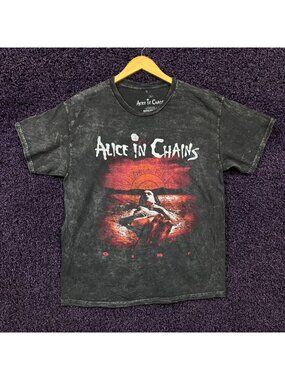 Alice In Chains Dirt Mineral Wash T-Shirt Size Large